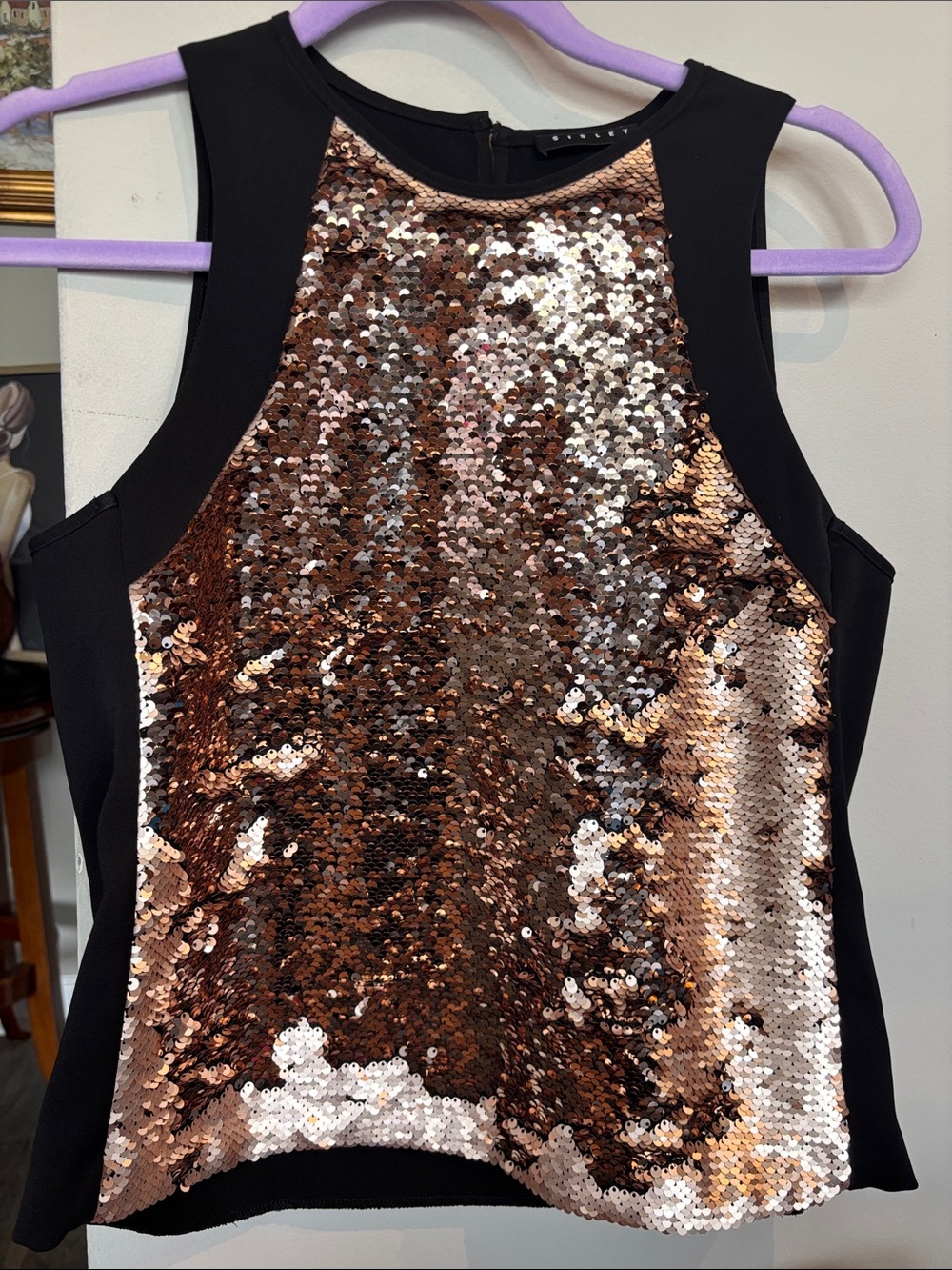 New Sisley sequenced top XS